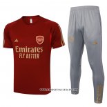 Chandal del Arsenal 23-24 Manga Corta Rojo