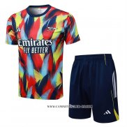 Chandal del Arsenal 25-26 Manga Corta - Pantalon Corto Multicolor