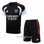 Chandal del Arsenal 26-27 Manga Corta Negro - Pantalon Corto