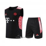 Chandal del Bayern Munich 22-23 Sin Mangas Negro