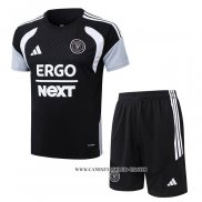 Chandal del Inter Miami 26-27 Manga Corta Negro - Pantalon Corto