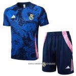 Chandal del Real Madrid Dragon 24-25 Manga Corta Azul - Pantalon Corto
