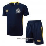 Chandal del Santos 25-26 Manga Corta Azul - Pantalon Corto