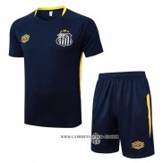 Chandal del Santos 25-26 Manga Corta Azul - Pantalon Corto