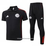 Conjunto Polo del Ajax 25-26 Negro  Conjunto Polo del Ajax 25-26 Negro