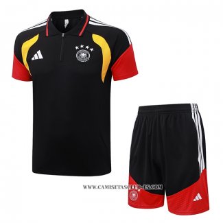 Conjunto Polo del Alemania 26-27 Negro