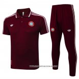 Conjunto Polo del Bayern Munich 25-26 Rojo