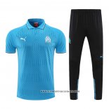 Conjunto Polo del Olympique Marsella 22-23 Azul