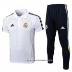 Conjunto Polo del Real Madrid 25-26 Blanco