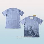 Tailandia Camiseta Brasil Jesus 25-26 Gris