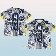 Tailandia Camiseta Brasil Jesus 25-26 Gris
