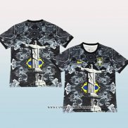 Tailandia Camiseta Brasil Jesus 25-26 Negro