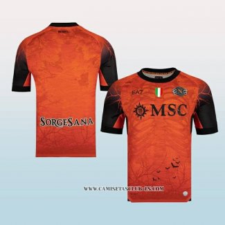 Tailandia Camiseta Napoli Portero Halloween 25-26 Naranja