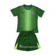 Camiseta Chelsea Portero Nino 25-26 Verde