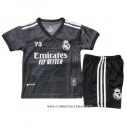 Camiseta Cuarto Real Madrid Nino 21-22