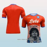 Camiseta Napoli Maradona Special 21-22 Rojo