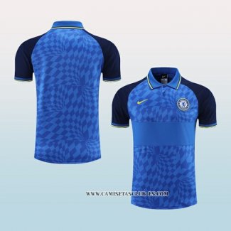 Camiseta Polo del Chelsea 22-23 Azul