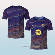 Camiseta Pre Partido del Barcelona 25-26 Azul