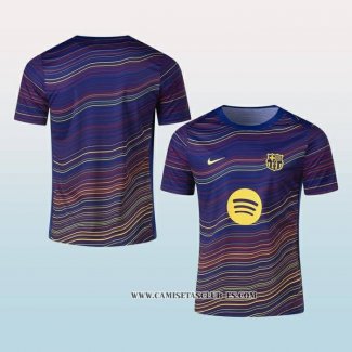 Camiseta Pre Partido del Barcelona 25-26 Azul