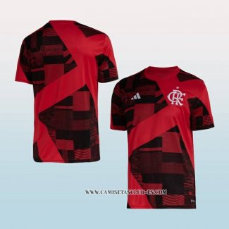 Camiseta Pre Partido del Flamengo 2023 Rojo