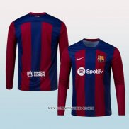 Camiseta Primera Barcelona 23-24 Manga Larga