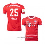 Camiseta Primera Bayern Munich Jugador Muller 22-23