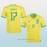 Camiseta Primera Brasil Jugador Bruno G. 2022