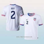 Camiseta Primera Estados Unidos Jugador Dest 2024