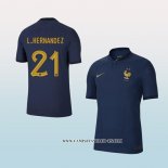 Camiseta Primera Francia Jugador L.Hernandez 2022