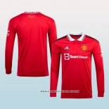 Camiseta Primera Manchester United 22-23 Manga Larga