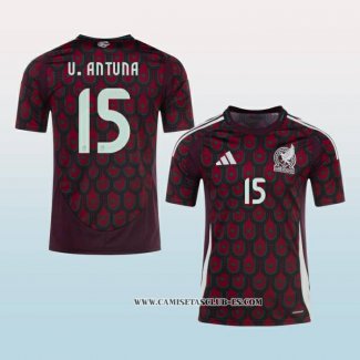 Camiseta Primera Mexico Jugador U.Antuna 2024