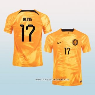 Camiseta Primera Paises Bajos Jugador Blind 2022