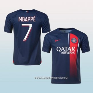 Camiseta Primera Paris Saint-Germain Jugador Mbappe 23-24