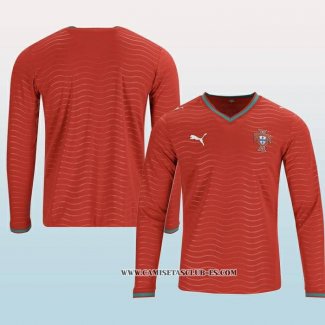 Camiseta Primera Portugal 2026 Manga Larga
