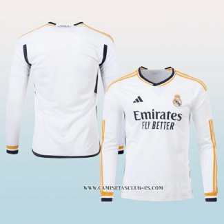 Camiseta Primera Real Madrid 23-24 Manga Larga