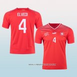 Camiseta Primera Suiza Jugador Elvedi 2022