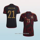 Camiseta Segunda Alemania Jugador Gundogan 2022