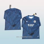 Camiseta Segunda Chelsea 23-24 Manga Larga