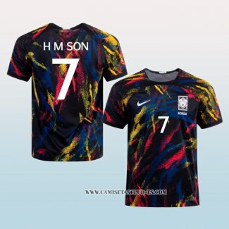 Camiseta Segunda Corea del Sur Jugador Son Heung Min 2022