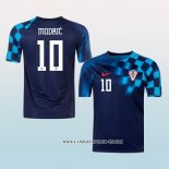 Camiseta Segunda Croacia Jugador Modric 2022