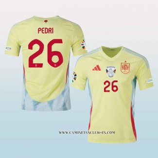 Camiseta Segunda Espana Jugador Pedri 2024