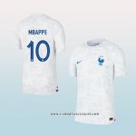 Camiseta Segunda Francia Jugador Mbappe 2022