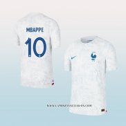 Camiseta Segunda Francia Jugador Mbappe 2022