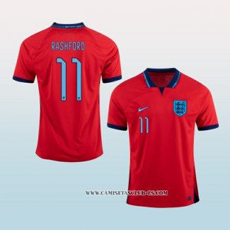 Camiseta Segunda Inglaterra Jugador Rashford 2022