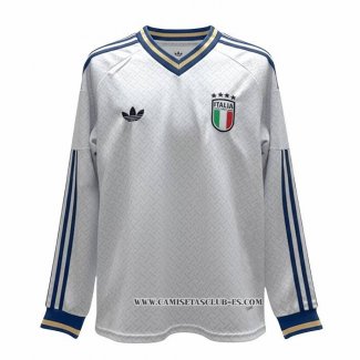 Camiseta Segunda Italia 2026 Manga Larga