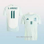 Camiseta Segunda Mexico Jugador S.Gimenez 2024