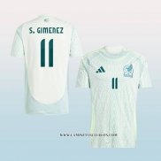 Camiseta Segunda Mexico Jugador S.Gimenez 2024