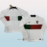 Camiseta Segunda Portugal 2022 Manga Larga