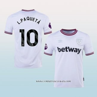 Camiseta Segunda West Ham Jugador L.Paqueta 23-24