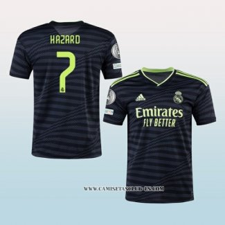 Camiseta Tercera Real Madrid Jugador Hazard 22-23